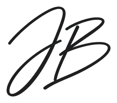John Bernier's handwritten JB signature